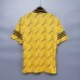 Liverpool 95/96 Away Yellow Soccer Jersey